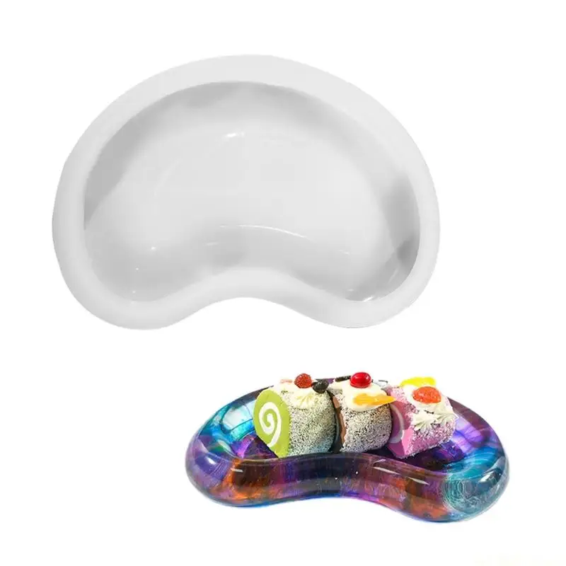 D46E Ornamental Pea Silicone Mold Jewelry Storage Tray Moulds Suitable for Making Resin Candy Containers and Holder
D46E Ornamental Pea Silicone Mold Jewelry Storage Tray Moulds Suitable for Making Resin Candy Containers and Holder