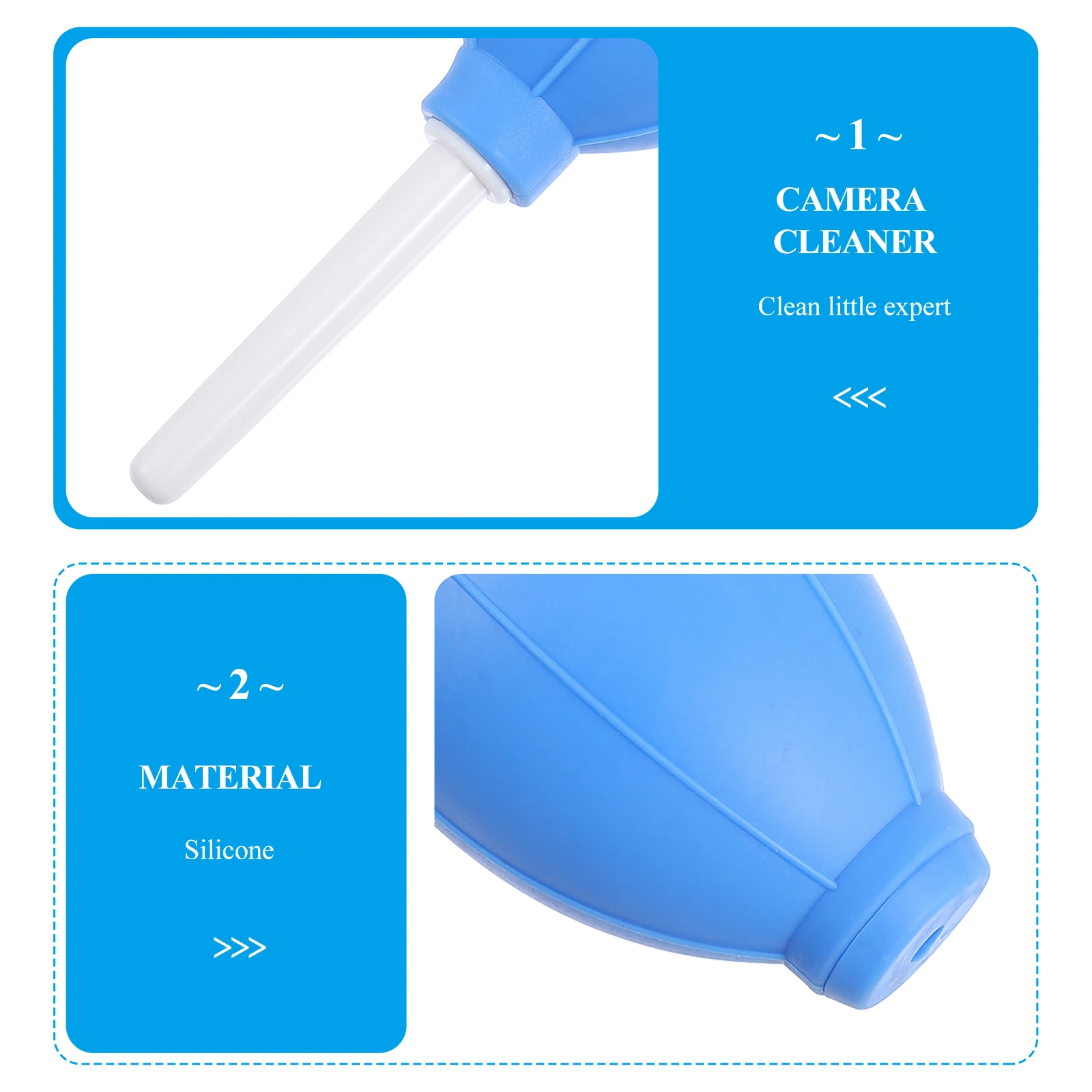5pcs Cleaning Silicone Air Blower Camera Blower Silicone Air Dust Remover for Keyboard Phone Laptop Computer Lens Equipment
5pcs Cleaning Silicone Air Blower Camera Blower Silicone Air Dust Remover for Keyboard Phone Laptop Computer Lens Equipment