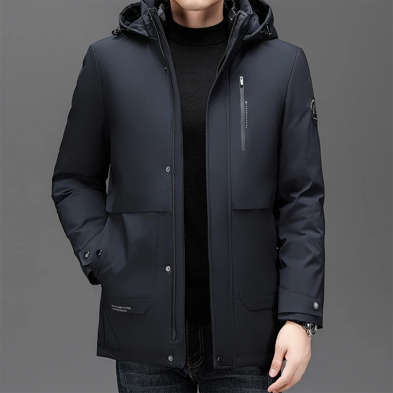 2PC Men Long Parkas New Winter Men Warm Coat Hooded Casual Brand Mens Autumn Windproof Outwear Male Casual Thick Coats Jacket
2PC Men Long Parkas New Winter Men Warm Coat Hooded Casual Brand Mens Autumn Windproof Outwear Male Casual Thick Coats Jacket