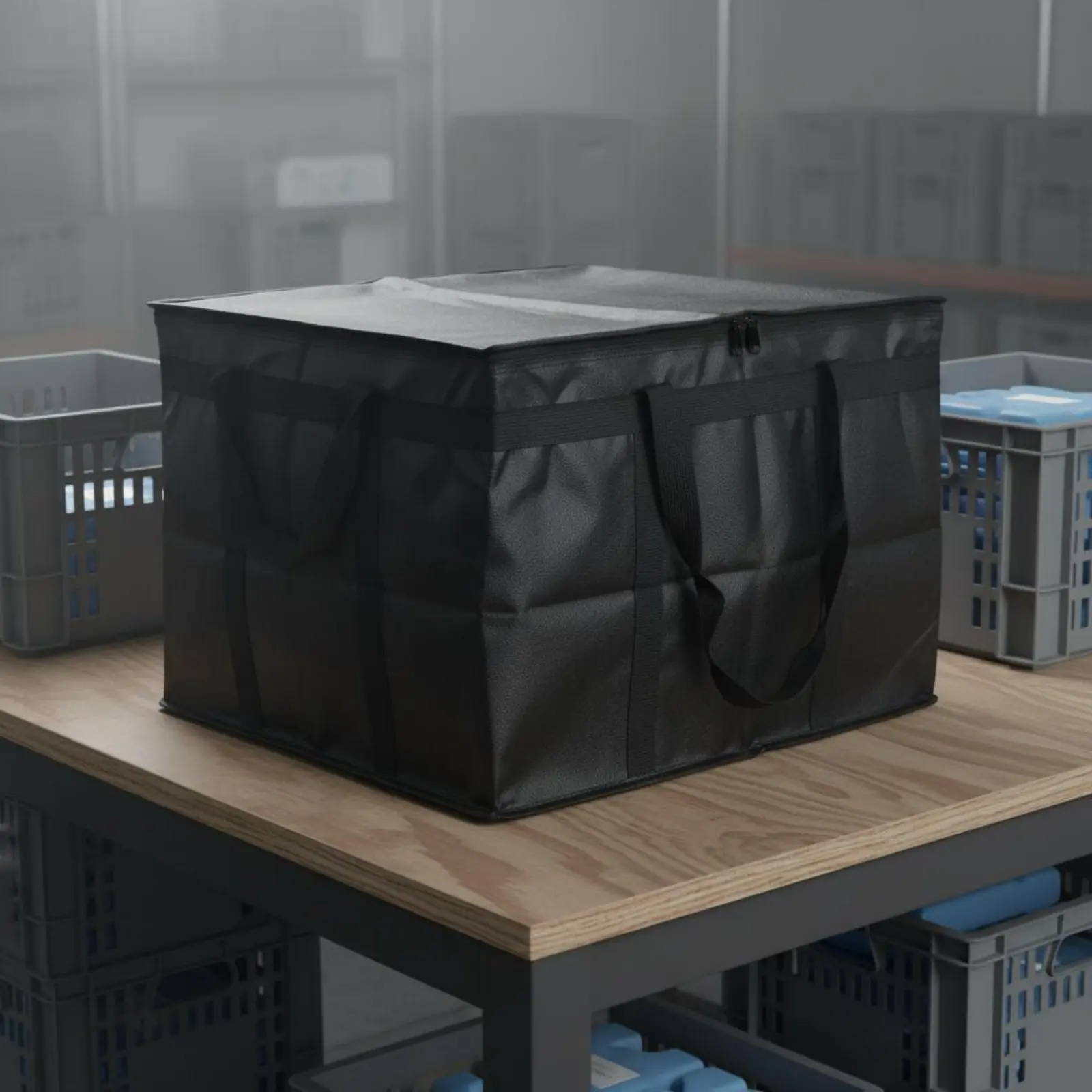 Pie Delivery Bag Warm and Cold Use Insulated Food Delivery Bag Large Thermal Tote 3-Tier Insulation Sturdy Duty for Catering
Pie Delivery Bag Warm and Cold Use Insulated Food Delivery Bag Large Thermal Tote 3-Tier Insulation Sturdy Duty for Catering