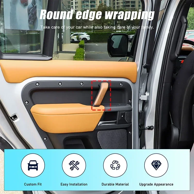 For Land Rover Defender 110 2020-2024 Car Interior Handle Decorative Cover Sticker Real Carbon Fiber Interior Accessories
For Land Rover Defender 110 2020-2024 Car Interior Handle Decorative Cover Sticker Real Carbon Fiber Interior Accessories