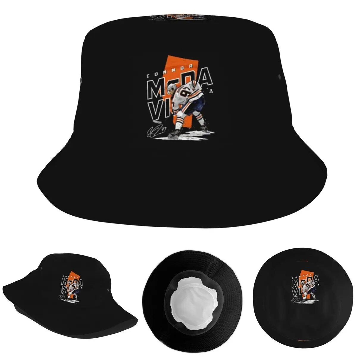 Connor McDavid 97 For Edmonton Oilers Fans Bucket Hats Panama For Kids Bob Fisherman Hats For Summer Fishing Caps Unisex
Connor McDavid 97 For Edmonton Oilers Fans Bucket Hats Panama For Kids Bob Fisherman Hats For Summer Fishing Caps Unisex
