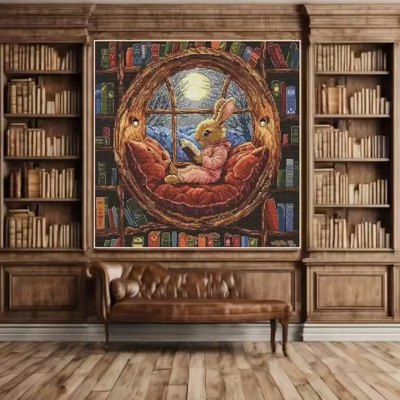 Маленький кролик в библиотеке 38-38 набор для вышивки крестом 14CT полная вышивка хлопковый набор для вышивки крестом нить 14CT
Маленький кролик в библиотеке 38-38 набор для вышивки крестом 14CT полная вышивка хлопковый набор для вышивки крестом нить 14CT