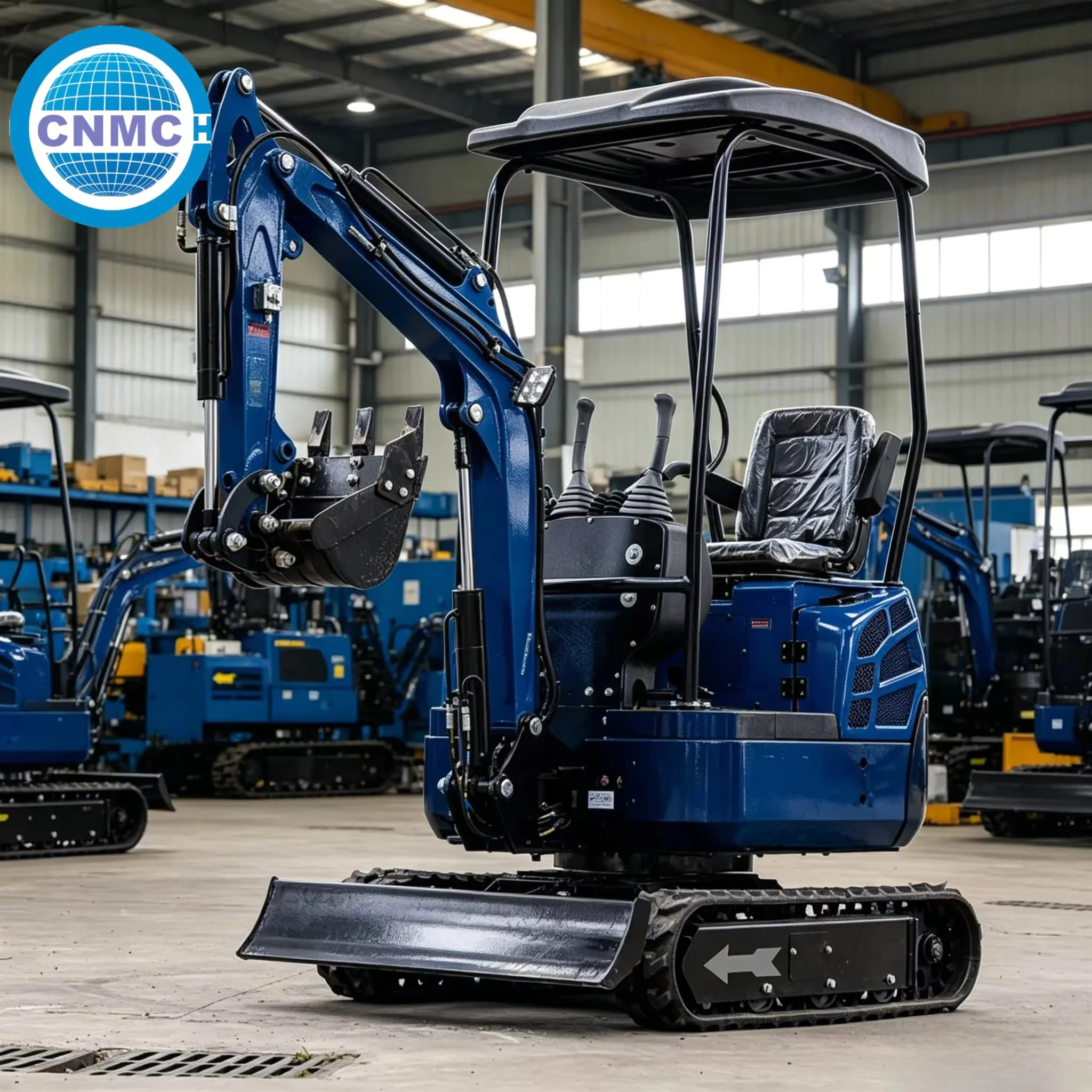CNMC 1.2 Ton Mini Excavator Crawler Excavator Digger Multifunctional Compact Excavator EPA CE Certification Garden Farm Use
CNMC 1.2 Ton Mini Excavator Crawler Excavator Digger Multifunctional Compact Excavator EPA CE Certification Garden Farm Use