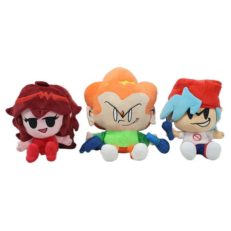 New In Stock FNF Friday Night Girlfriend Boyfriend Nene Pico Darnell Plush Doll Cotton Anime Toy Halloween Christmas Gift
New In Stock FNF Friday Night Girlfriend Boyfriend Nene Pico Darnell Plush Doll Cotton Anime Toy Halloween Christmas Gift