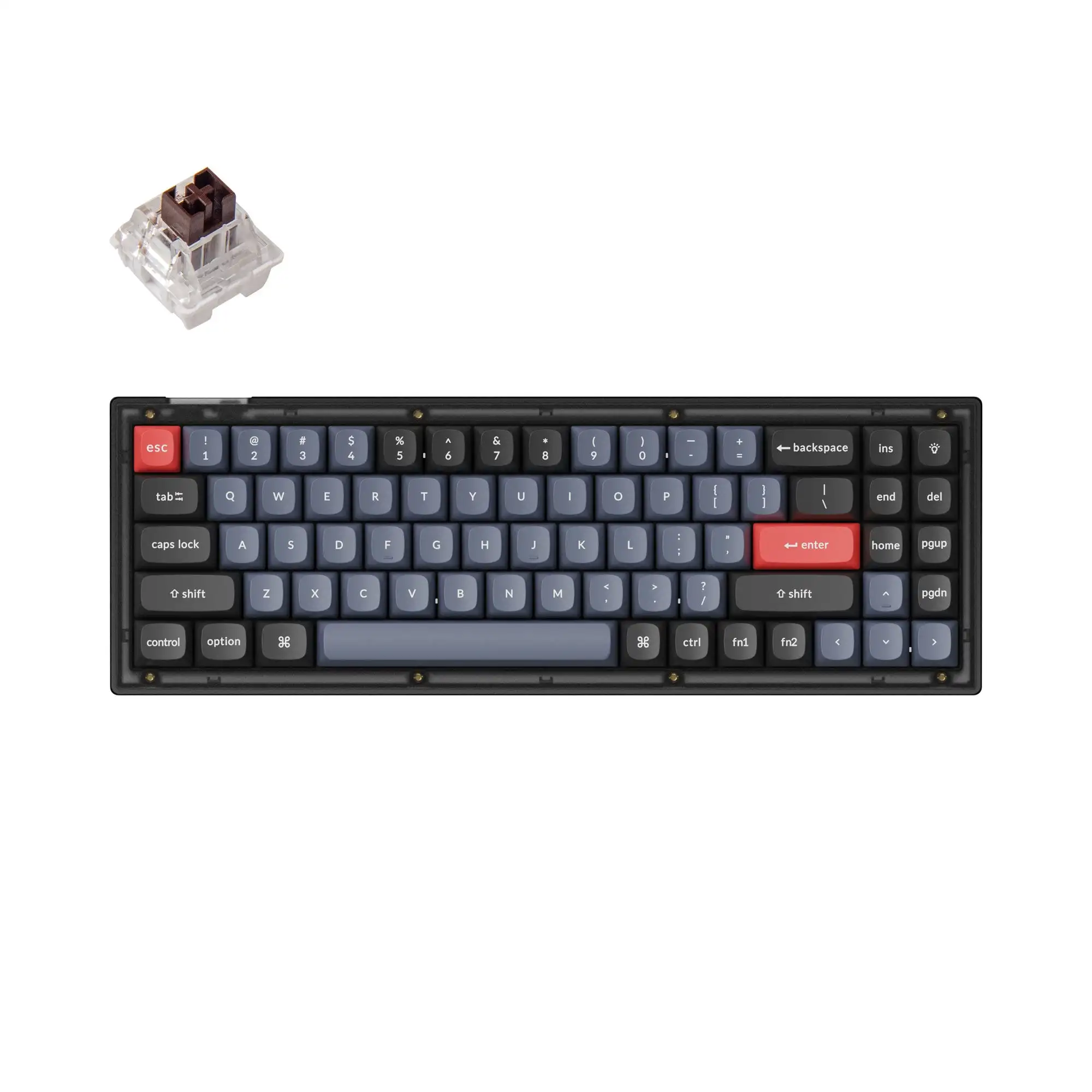 Keychron V7 QMK полностью собранная механическая клавиатура под заказ Type-C Проводная клавиатура K Pro переключатель RGB подсветка клавиши PBT
Keychron V7 QMK полностью собранная механическая клавиатура под заказ Type-C Проводная клавиатура K Pro переключатель RGB подсветка клавиши PBT