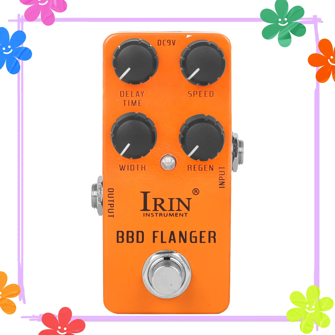 IRIN BBD Flanger Electric Guitarra Effect Pedal Metallic Flanging Timbre Effects True Bypass Pedals RS-08 Guitar Accessories
IRIN BBD Flanger Electric Guitarra Effect Pedal Metallic Flanging Timbre Effects True Bypass Pedals RS-08 Guitar Accessories