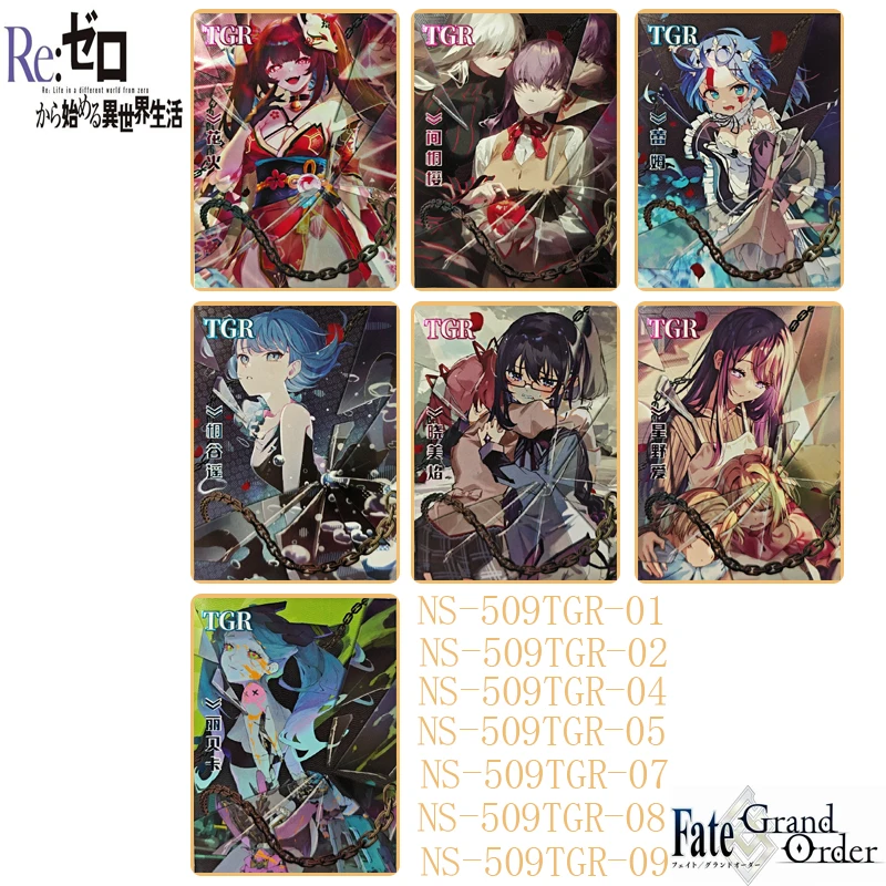 Anime Goddess Story Diy Homemade 5M09TGR cartoon character Matou Sakura Rem Collectible card toy Christmas birthday gift
Anime Goddess Story Diy Homemade 5M09TGR cartoon character Matou Sakura Rem Collectible card toy Christmas birthday gift