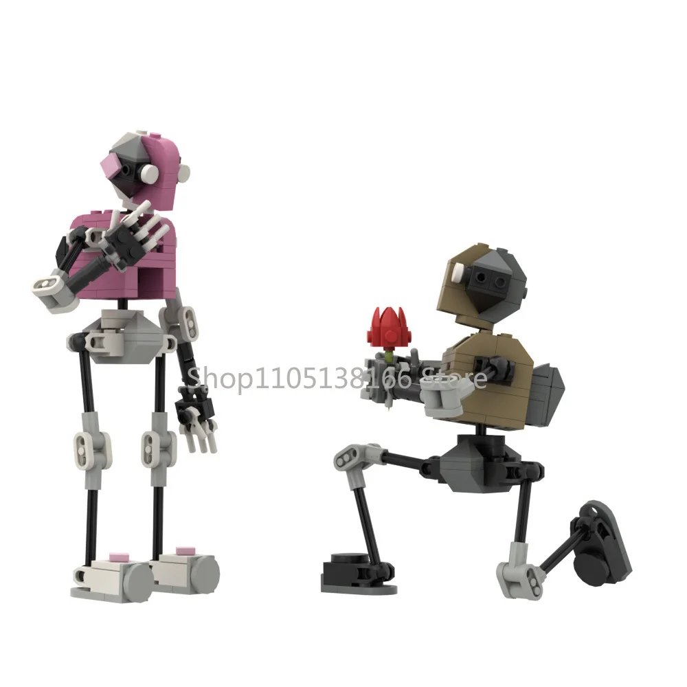 E-Pod Robot MOC Building Blocks, Creative Interactive Droid with Poseable Arms, Playable Action Figure for Kids Gift
E-Pod Robot MOC Building Blocks, Creative Interactive Droid with Poseable Arms, Playable Action Figure for Kids Gift