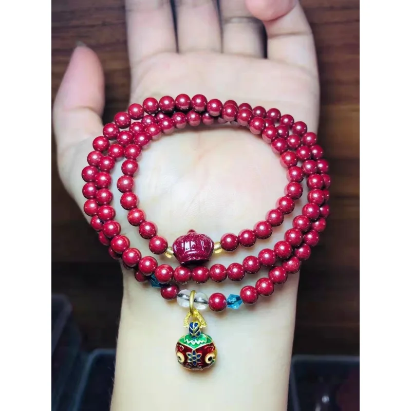 Three Circles SwallowingInternet Hot Emperor Purple Gold Sand Bracelet Specification: 0.5cm 32.1G
Three Circles SwallowingInternet Hot Emperor Purple Gold Sand Bracelet Specification: 0.5cm 32.1G