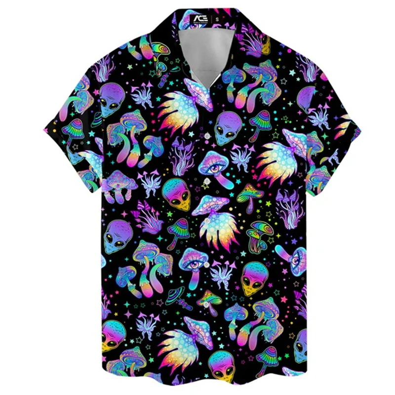 Colorful Neon Bowling Ball Printed Shirt New Hawaiian Men's Shirts Loose Size Lapel Collar Men's Clothing Casual Unisex Y2k Tops
Colorful Neon Bowling Ball Printed Shirt New Hawaiian Men's Shirts Loose Size Lapel Collar Men's Clothing Casual Unisex Y2k Tops