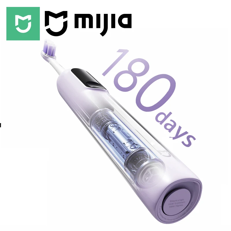 MIJIA Oscillation Electric Toothbrush Pro,180-day Long Battery Life,Smart 4 Modes,LED Screen & Travel Lock, With Two brush heads
MIJIA Oscillation Electric Toothbrush Pro,180-day Long Battery Life,Smart 4 Modes,LED Screen & Travel Lock, With Two brush heads