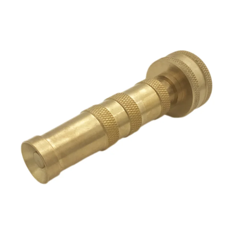 Heavy Duty Brass Adjustable Twisted 4-inch Hose Nozzle, Garden Irrigation Supplies
Heavy Duty Brass Adjustable Twisted 4-inch Hose Nozzle, Garden Irrigation Supplies