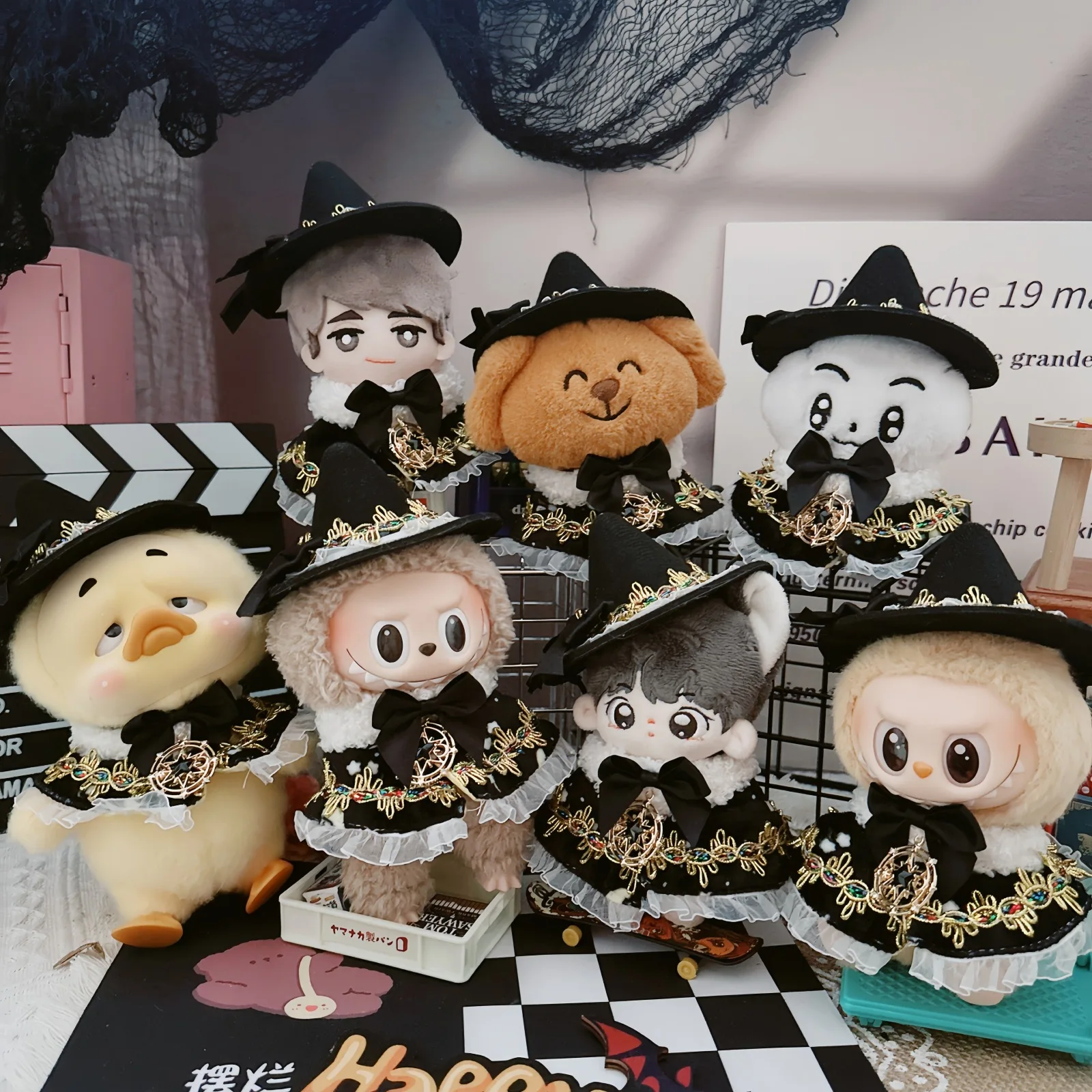 10cm Kawaii Idol Doll Clothes Cute Magic Set Plush Doll Dress Up Changing Clothes Game for Girls Fans Gifts Halloween Decor
10cm Kawaii Idol Doll Clothes Cute Magic Set Plush Doll Dress Up Changing Clothes Game for Girls Fans Gifts Halloween Decor