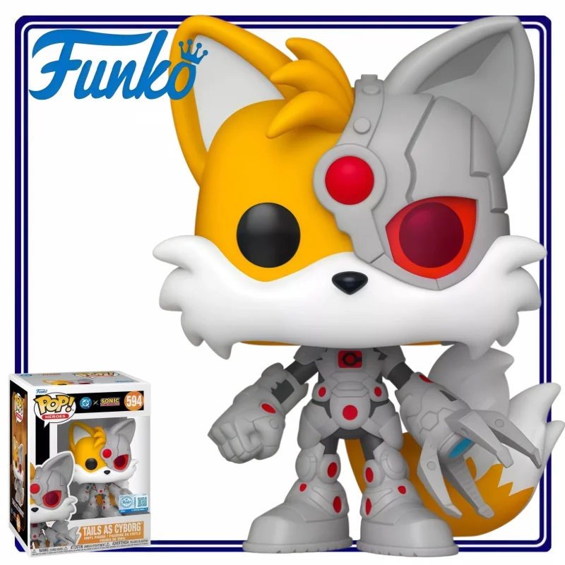 Funko Pop DC Justice League X Sonic Hedgehog Tails As Cyborg Vinyl Action Figure Limited Collectible Desk Ornament for Fans Gift
Funko Pop DC Justice League X Sonic Hedgehog Tails As Cyborg Vinyl Action Figure Limited Collectible Desk Ornament for Fans Gift