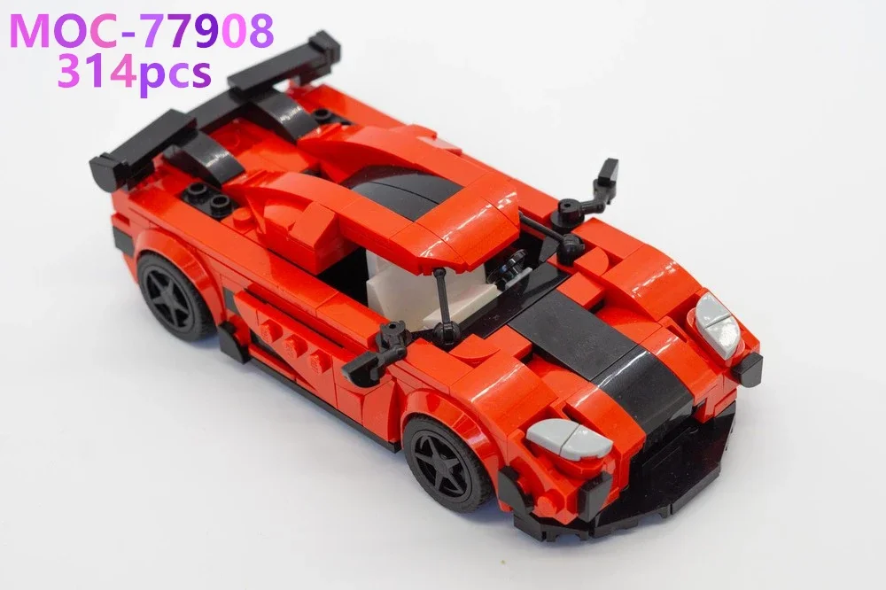 MOC-77908 car 314 pieces compatible building toy blocks for children's Christmas gifts
MOC-77908 car 314 pieces compatible building toy blocks for children's Christmas gifts