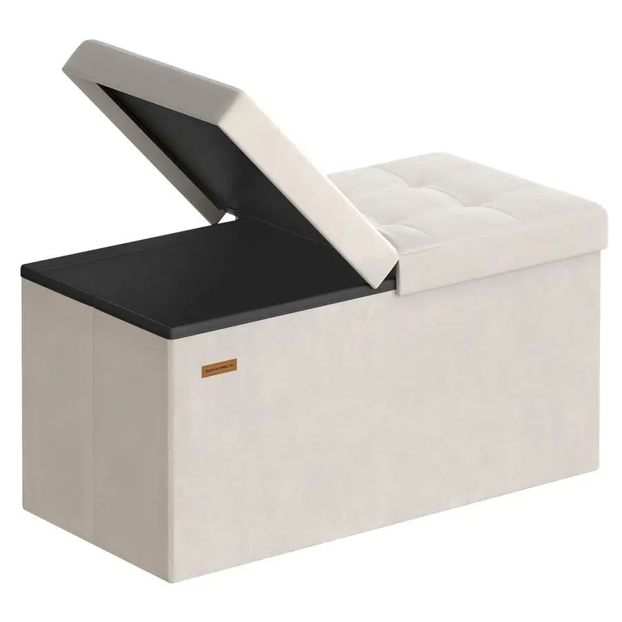 Mazie Collection 30 Inches Storage Ottoman, Foldable Storage Bench with Flipping Lid, 660 lb Load Capacity, for Entryway, Living
Mazie Collection 30 Inches Storage Ottoman, Foldable Storage Bench with Flipping Lid, 660 lb Load Capacity, for Entryway, Living