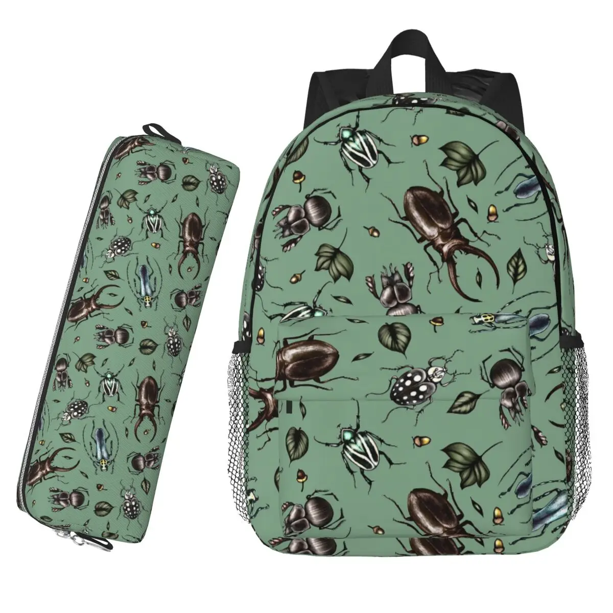 Colored Beetle Pattern - Insect Collection Backpack Hot Sale Large Capacity Boys Girls BookBag Kids School Bag Pencil Case
Colored Beetle Pattern - Insect Collection Backpack Hot Sale Large Capacity Boys Girls BookBag Kids School Bag Pencil Case