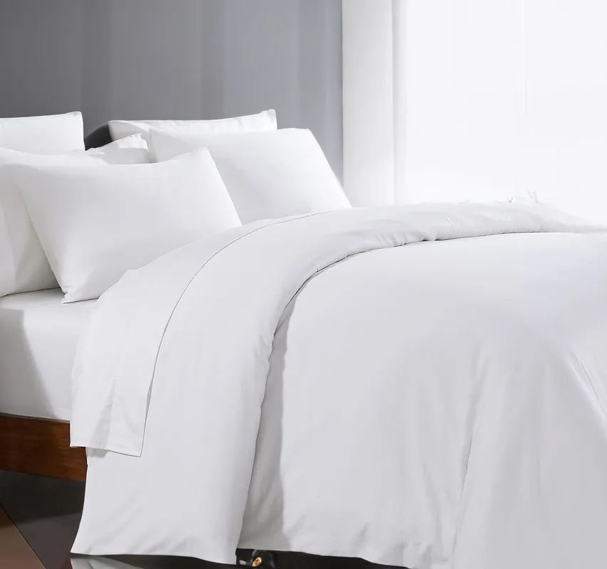 Egyptian Cotton Duvet Cover King Size 1000 Thread Count 1 Duvet Cover & 2 Pillow Shams Long Staple Quilt Silky Soft, Breathable
Egyptian Cotton Duvet Cover King Size 1000 Thread Count 1 Duvet Cover & 2 Pillow Shams Long Staple Quilt Silky Soft, Breathable