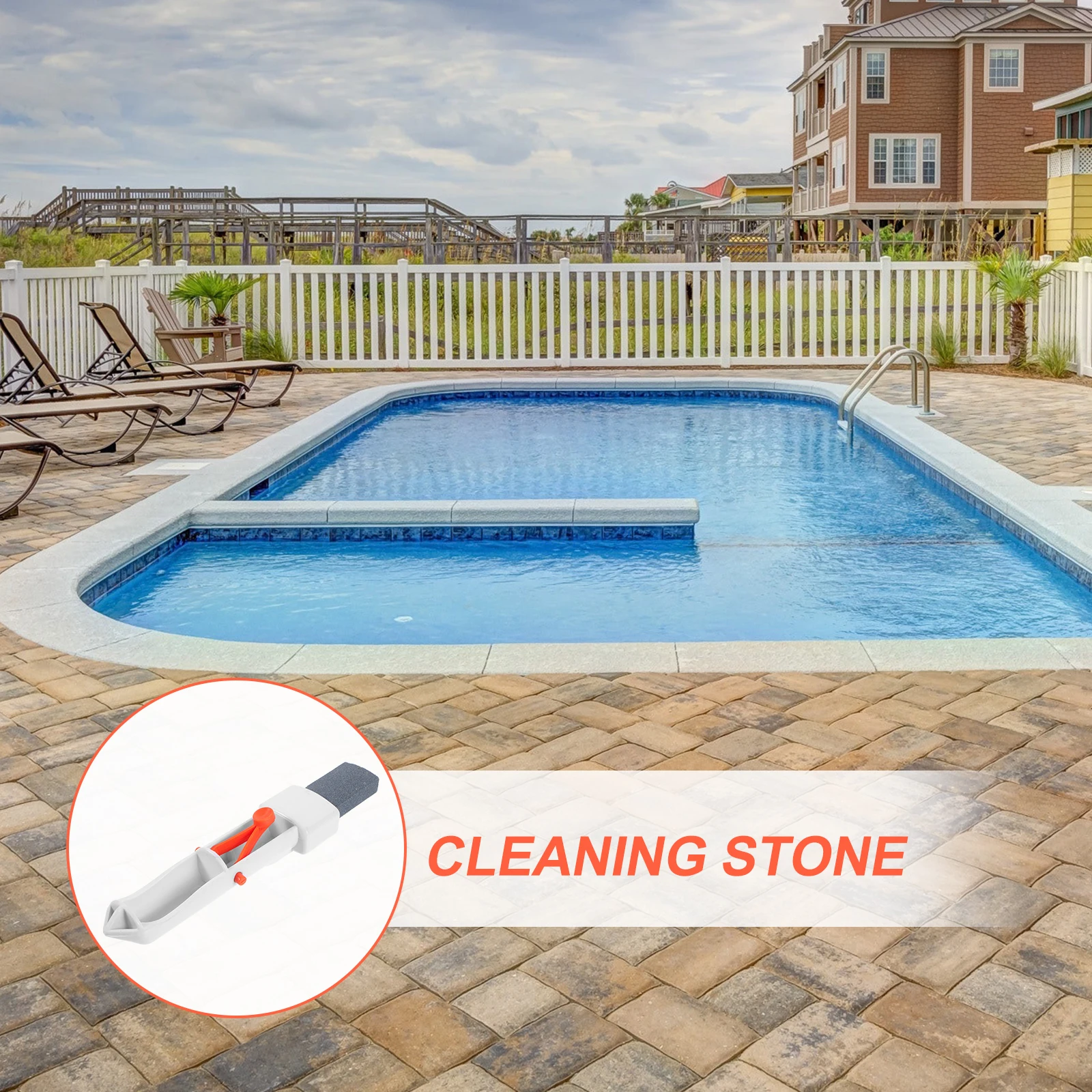 Pool Pumice Sturdy Long H Cleaner for Swimming Pool Bath Tub Cleaning Tools Stain Toilet Cleaning Stone Remover
Pool Pumice Sturdy Long H Cleaner for Swimming Pool Bath Tub Cleaning Tools Stain Toilet Cleaning Stone Remover