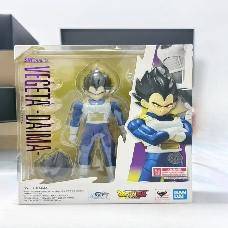 Bandai SHF Vegeta Daemon Adult Saiyan Prince DAIMA Dragon Ball TV Movable Model Figure
Bandai SHF Vegeta Daemon Adult Saiyan Prince DAIMA Dragon Ball TV Movable Model Figure