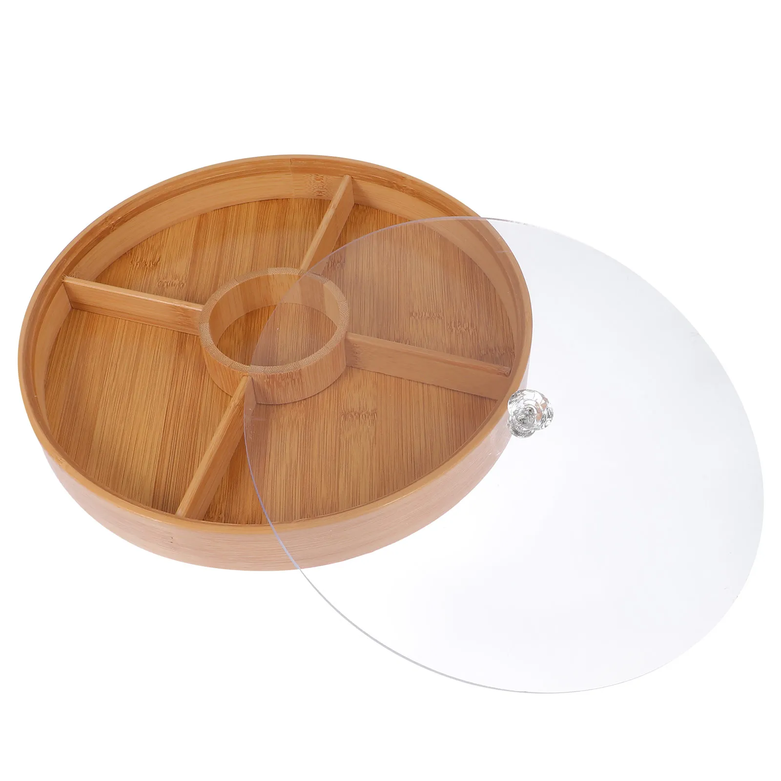 1pc Bamboo Nut Candy Dish Food Storage Tray Portable Pastry Platter Container Snack Platter Dry Fruit-serving Acrylic
1pc Bamboo Nut Candy Dish Food Storage Tray Portable Pastry Platter Container Snack Platter Dry Fruit-serving Acrylic