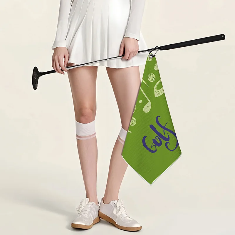 New Golf Towel Ball Wiping Towel Printed Design Hook-Attached Quick-Dry Highly Absorbent 40x60cm 20 Colors
New Golf Towel Ball Wiping Towel Printed Design Hook-Attached Quick-Dry Highly Absorbent 40x60cm 20 Colors