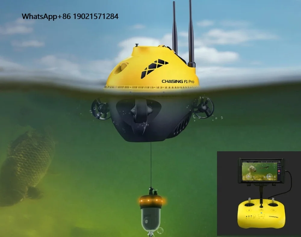 Smart Fishing Finder CHASING F1 Pro Underwater Fishing with Optional One Click Bait Release
Smart Fishing Finder CHASING F1 Pro Underwater Fishing with Optional One Click Bait Release
