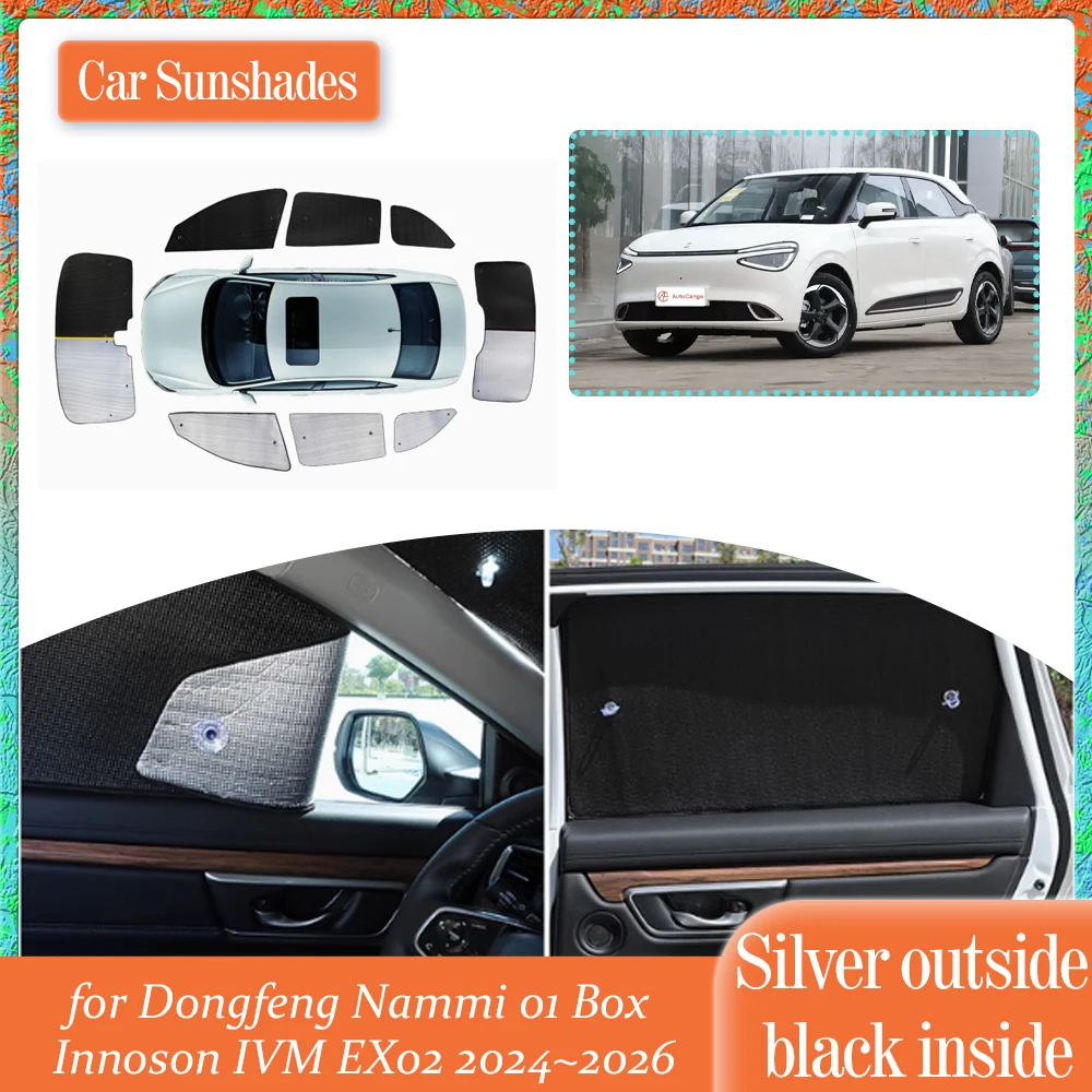 Солнцезащитный козырек для Dongfeng Nammi 01 Box Innoson IVM EX02 2024 ~ 2026, солнцезащитный козырек для окон, боковая занавеска на лобовое стекло, аксессуары для люка на крыше
Солнцезащитный козырек для Dongfeng Nammi 01 Box Innoson IVM EX02 2024 ~ 2026, солнцезащитный козырек для окон, боковая занавеска на лобовое стекло, аксессуары для люка на крыше