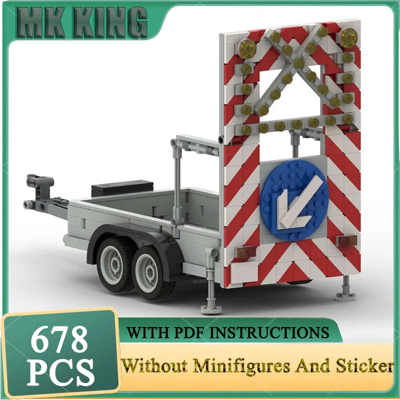 Urban Vehicle Moc Building Bricks Modular Traffic Safety Trailer Model Technology Blocks Christmas DIY Toy Construction Gifts
Urban Vehicle Moc Building Bricks Modular Traffic Safety Trailer Model Technology Blocks Christmas DIY Toy Construction Gifts