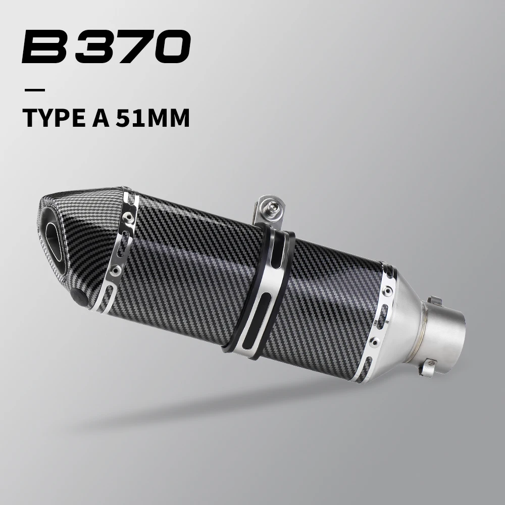 Motorcycle exhaust system locomotive modified oblique hexagonal B370 universal exhaust pipe 51MM non-destructive installation
Motorcycle exhaust system locomotive modified oblique hexagonal B370 universal exhaust pipe 51MM non-destructive installation