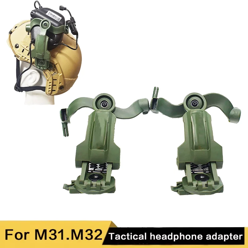 Tactical Headset Rail Mount, OPS CORE ARC/Wendy M-LOK Quick Helmet Rail Mount Adapter
Tactical Headset Rail Mount, OPS CORE ARC/Wendy M-LOK Quick Helmet Rail Mount Adapter