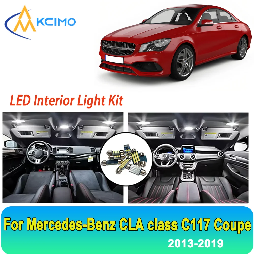 Новая лампочка для Mercedes-Benz CLA class C117 Coupe (2013-2019) Премиум Яркий светодиодный внутренний купол Карта Комплект освещения багажника Автомобильный светодиод
Новая лампочка для Mercedes-Benz CLA class C117 Coupe (2013-2019) Премиум Яркий светодиодный внутренний купол Карта Комплект освещения багажника Автомобильный светодиод