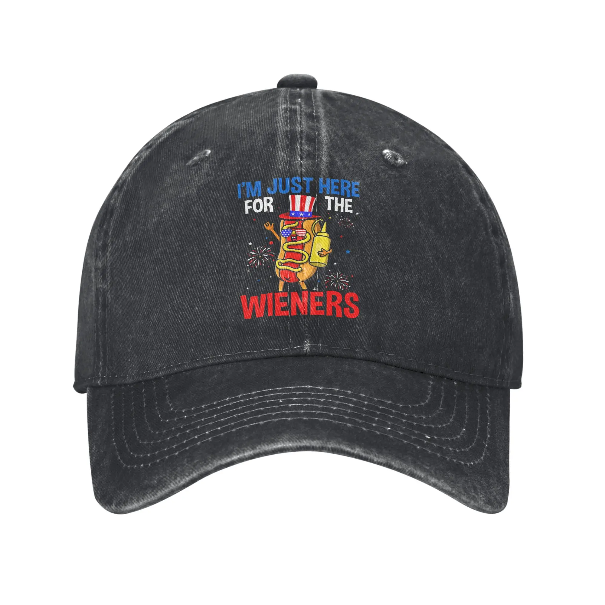 Funny Hot Dog I'm Just Here For The Wieners 4Th Of July Baseball Cap Sun High Quality Washed Trucker Hat Men Baseball Caps
Funny Hot Dog I'm Just Here For The Wieners 4Th Of July Baseball Cap Sun High Quality Washed Trucker Hat Men Baseball Caps