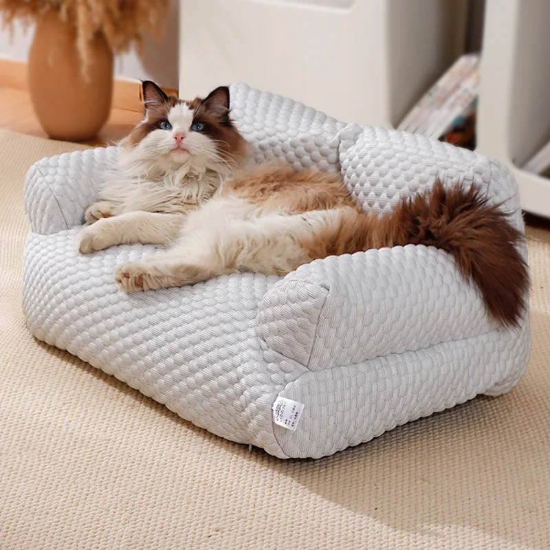 All Seasons Pet Bed Stable Shape Pet Bed Pet Sofa Bed Ice Silk Set for Small Medium Dogs Cats Summer Sleeping Comfort for Furry
All Seasons Pet Bed Stable Shape Pet Bed Pet Sofa Bed Ice Silk Set for Small Medium Dogs Cats Summer Sleeping Comfort for Furry