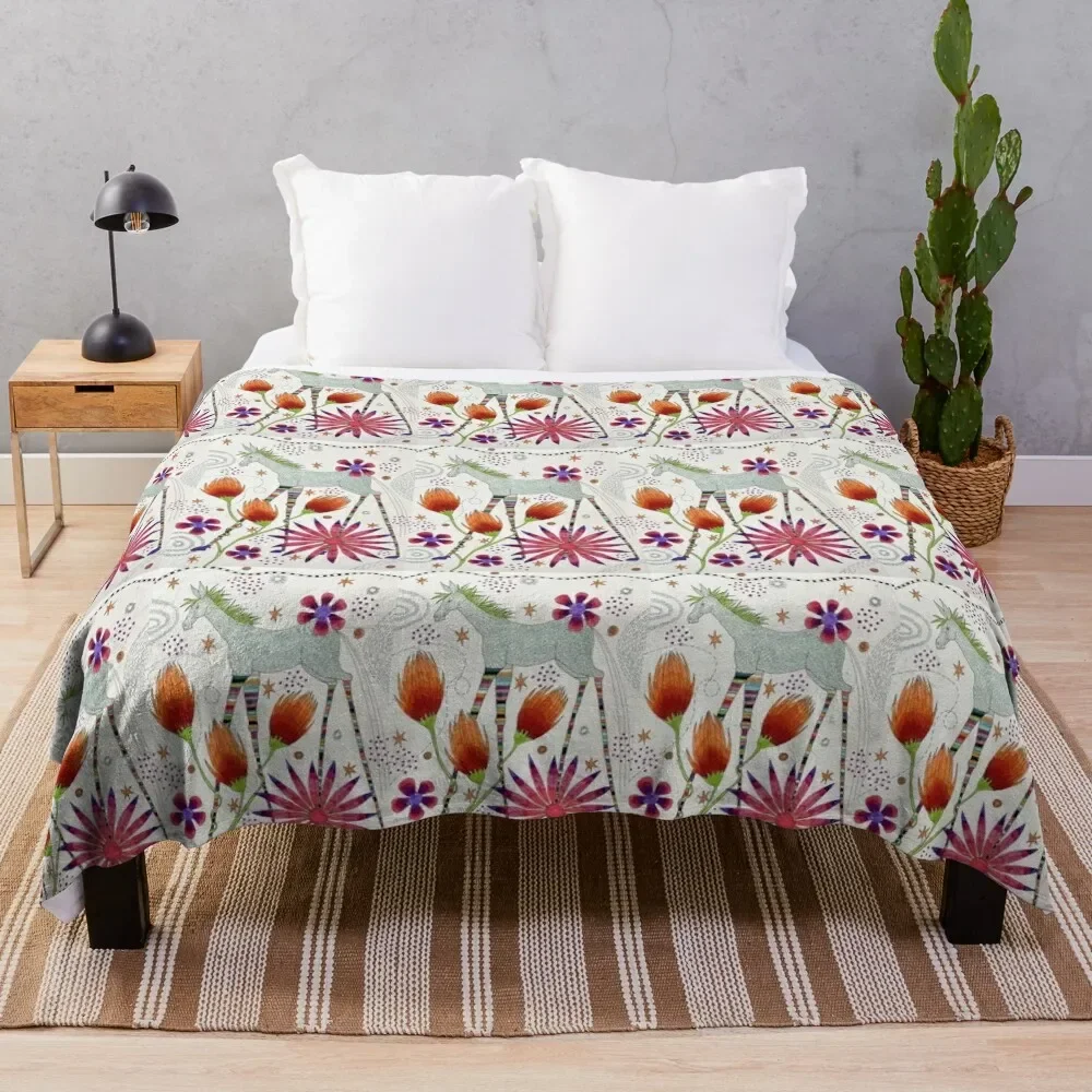 Tall Horse with Flowers Throw Blanket Cozy Throw Blanket Birthday Gift for Him Her
Tall Horse with Flowers Throw Blanket Cozy Throw Blanket Birthday Gift for Him Her