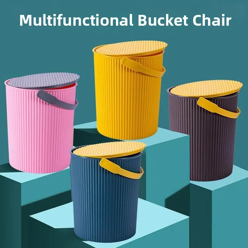 Plastic Bucket Stool Adult Seatable Bathing Bucket Stool Kindergarten Storage Bucket Nursery Handheld Water Bucket Stool
Plastic Bucket Stool Adult Seatable Bathing Bucket Stool Kindergarten Storage Bucket Nursery Handheld Water Bucket Stool