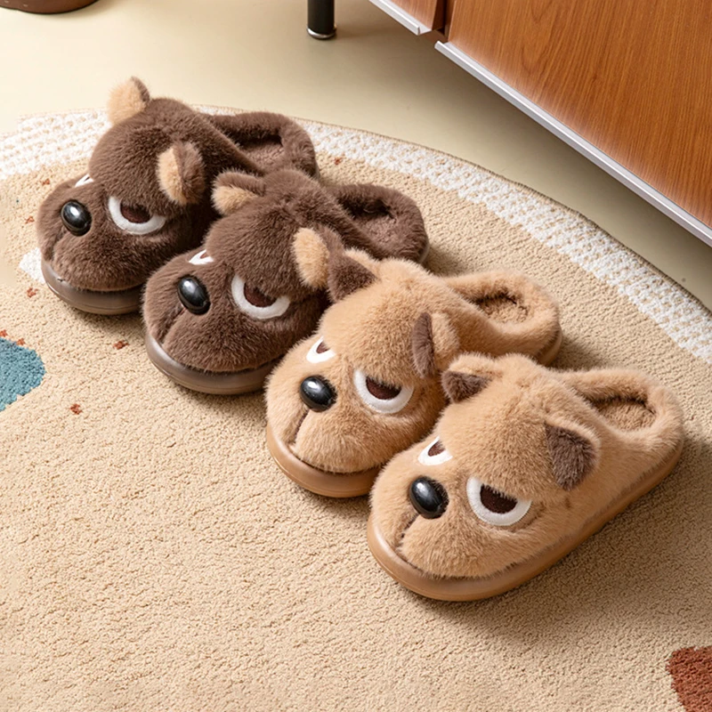Dog Fluffy Women's Slippers Home Plush Winter Cartoon Designer Platform Woman Shoes Indoor Fuzzy Fur Slides Unisex Soft Non-Slip
Dog Fluffy Women's Slippers Home Plush Winter Cartoon Designer Platform Woman Shoes Indoor Fuzzy Fur Slides Unisex Soft Non-Slip