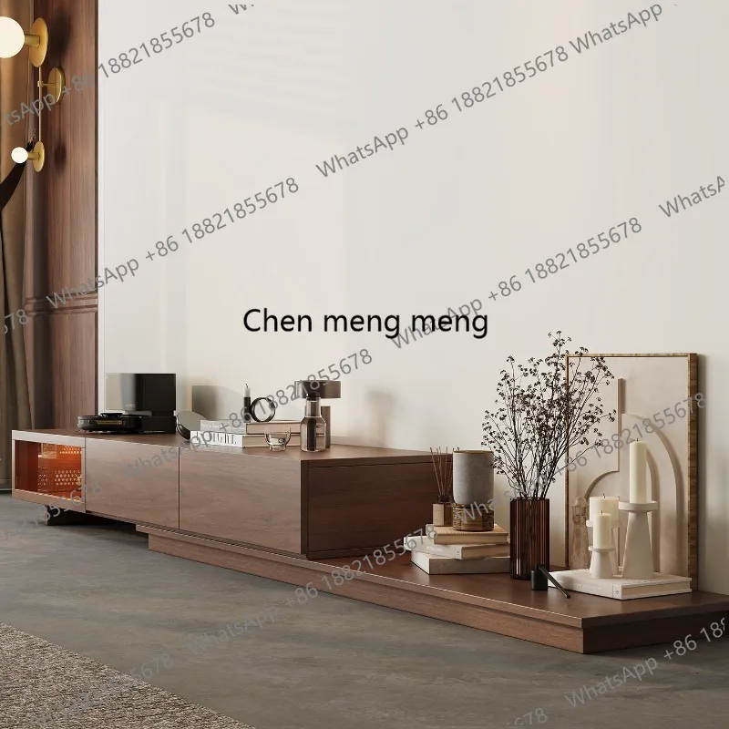 Medieval all-solid wood TV cabinet Modern simple living room floor storage cabinet
Medieval all-solid wood TV cabinet Modern simple living room floor storage cabinet