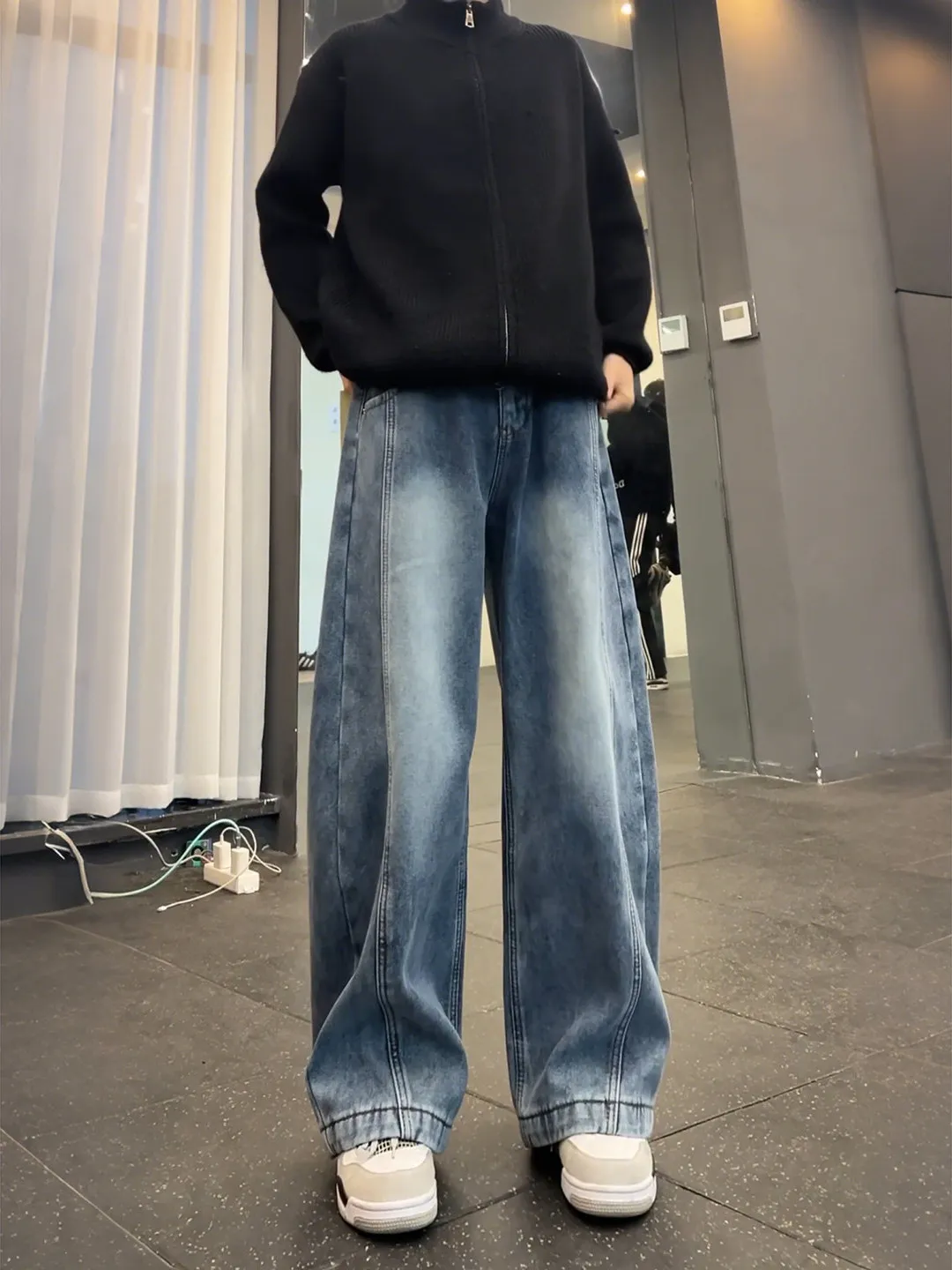 Мужские джинсы Blue Fce Lined Wide Leg Knife, рабочие брюки Cleanfit, со средней посадкой, на молнии, повседневные, дышащие
Мужские джинсы Blue Fce Lined Wide Leg Knife, рабочие брюки Cleanfit, со средней посадкой, на молнии, повседневные, дышащие