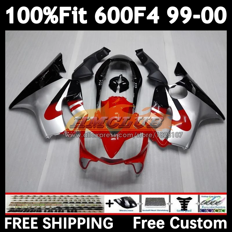 OEM Fairing For HONDA CBR600 F 4 CBR 600 FS 600F4 600CC 51No.81 red silvery CBR600 F4 99 00 CBR600F4 1999 2000 Injection Body
OEM Fairing For HONDA CBR600 F 4 CBR 600 FS 600F4 600CC 51No.81 red silvery CBR600 F4 99 00 CBR600F4 1999 2000 Injection Body 