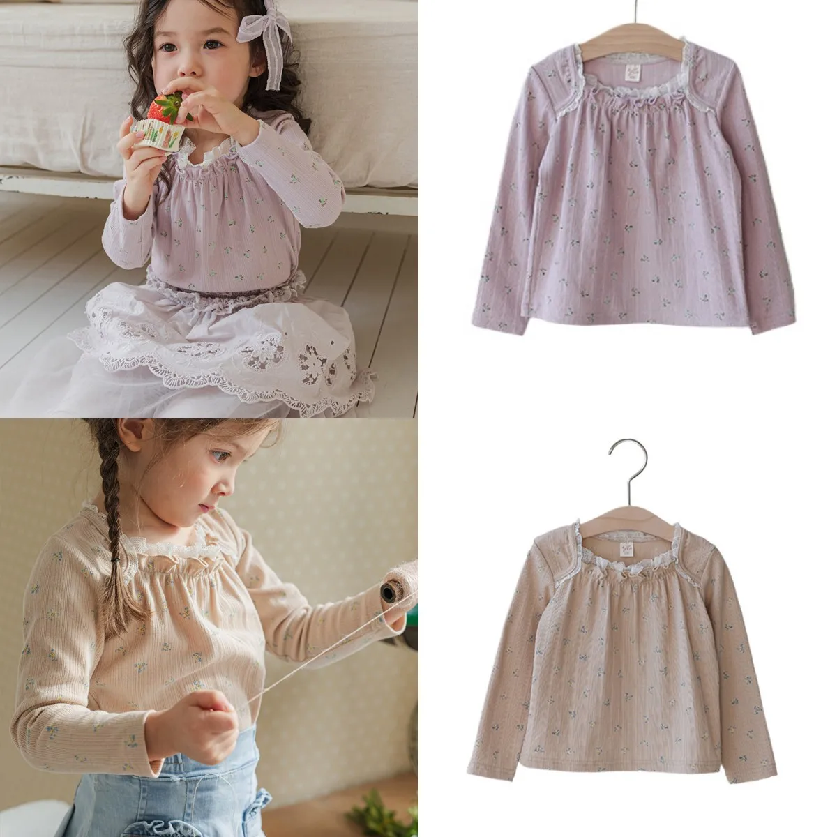 Girls Tees T Shirts 2025 Spring Toddler Kids Girls Clothes Cotton Cute Floral Lace Square Neck Shirt T-Shirt Children's Tops
Girls Tees T Shirts 2025 Spring Toddler Kids Girls Clothes Cotton Cute Floral Lace Square Neck Shirt T-Shirt Children's Tops