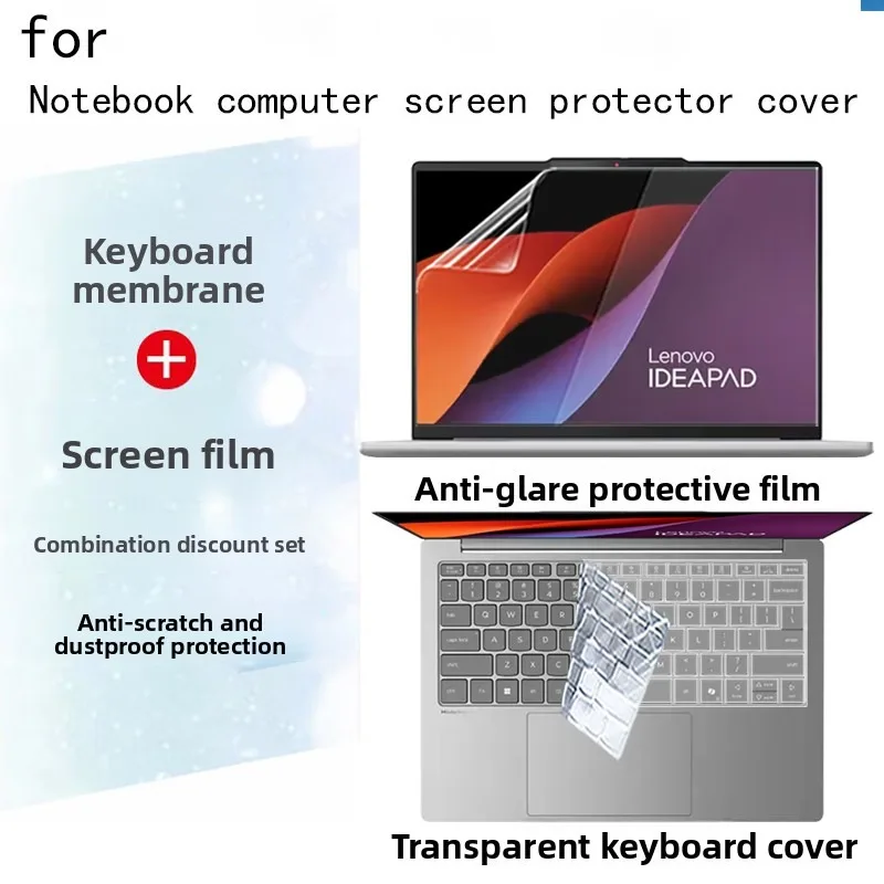 13.3 inch for Lenovo IdeaPad Slim 5 13ARP10 computer screen film Gen10 keyboard cover HD anti-glare and anti-blue protector
13.3 inch for Lenovo IdeaPad Slim 5 13ARP10 computer screen film Gen10 keyboard cover HD anti-glare and anti-blue protector