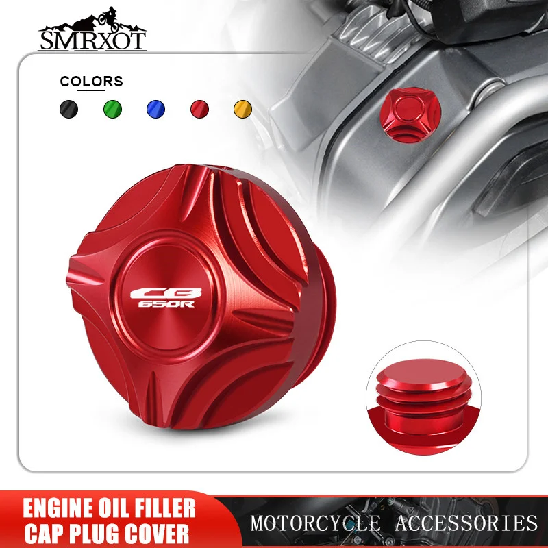 Motorcycle Engine Oil Cap Bolt Protection Screw For CB650R cb650r 2019-2024 CB650F cb650f 2013-2024 engine oil cap Cover
Motorcycle Engine Oil Cap Bolt Protection Screw For CB650R cb650r 2019-2024 CB650F cb650f 2013-2024 engine oil cap Cover