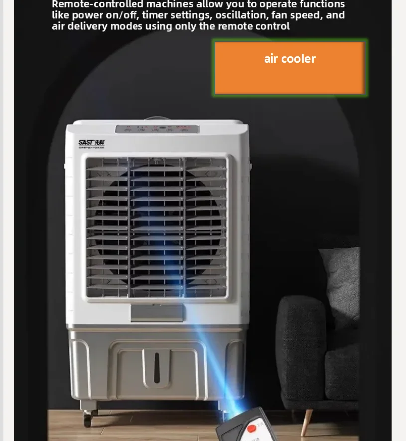SAST 220V Industrial Water Cooling Air Cooler Fan for Home And Commercial Use LYH
SAST 220V Industrial Water Cooling Air Cooler Fan for Home And Commercial Use LYH