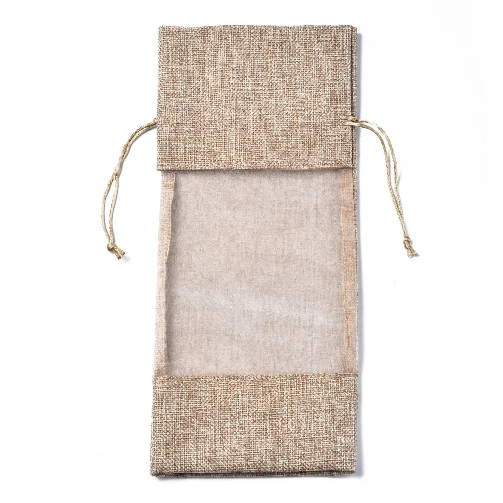 25pcs Rectangle Cotton Bags Drawstring Winebottle Pouches with Transparent Gauze Window For Gift Candy Present Packaging Bag
25pcs Rectangle Cotton Bags Drawstring Winebottle Pouches with Transparent Gauze Window For Gift Candy Present Packaging Bag