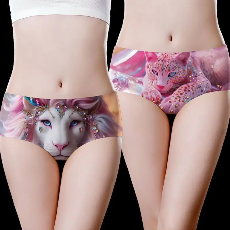 Graffiti Anime Pattern Women's Lingerie Seamless Ice Silk Panties Ultra-thin Underwear girl Sexy Medium Waist Briefs
Graffiti Anime Pattern Women's Lingerie Seamless Ice Silk Panties Ultra-thin Underwear girl Sexy Medium Waist Briefs