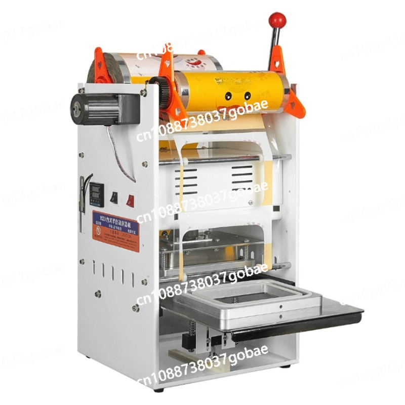 Fresh-locked box sealing machine Small commercial hand-pressed semi-automatic aluminum foil box sealing machine
Fresh-locked box sealing machine Small commercial hand-pressed semi-automatic aluminum foil box sealing machine
