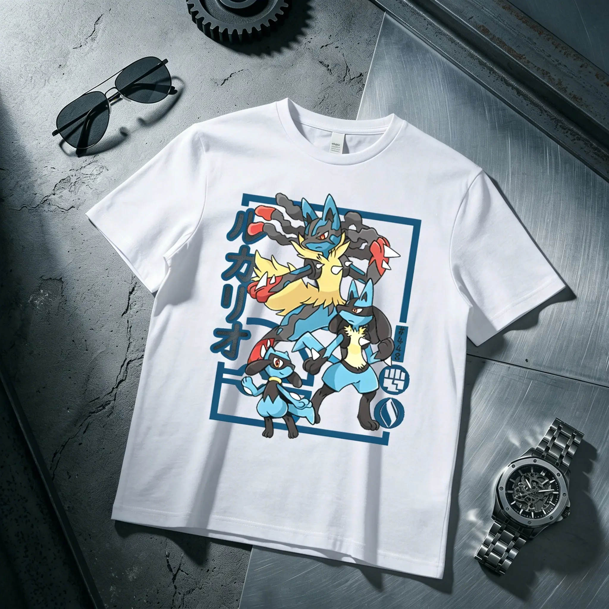 2026 Hot Summer Y2k Oversized Pokemon Riolu Graphic T-shirt Man Women Casual Short Sleeve Tee Top Parent-t-shirt
2026 Hot Summer Y2k Oversized Pokemon Riolu Graphic T-shirt Man Women Casual Short Sleeve Tee Top Parent-t-shirt