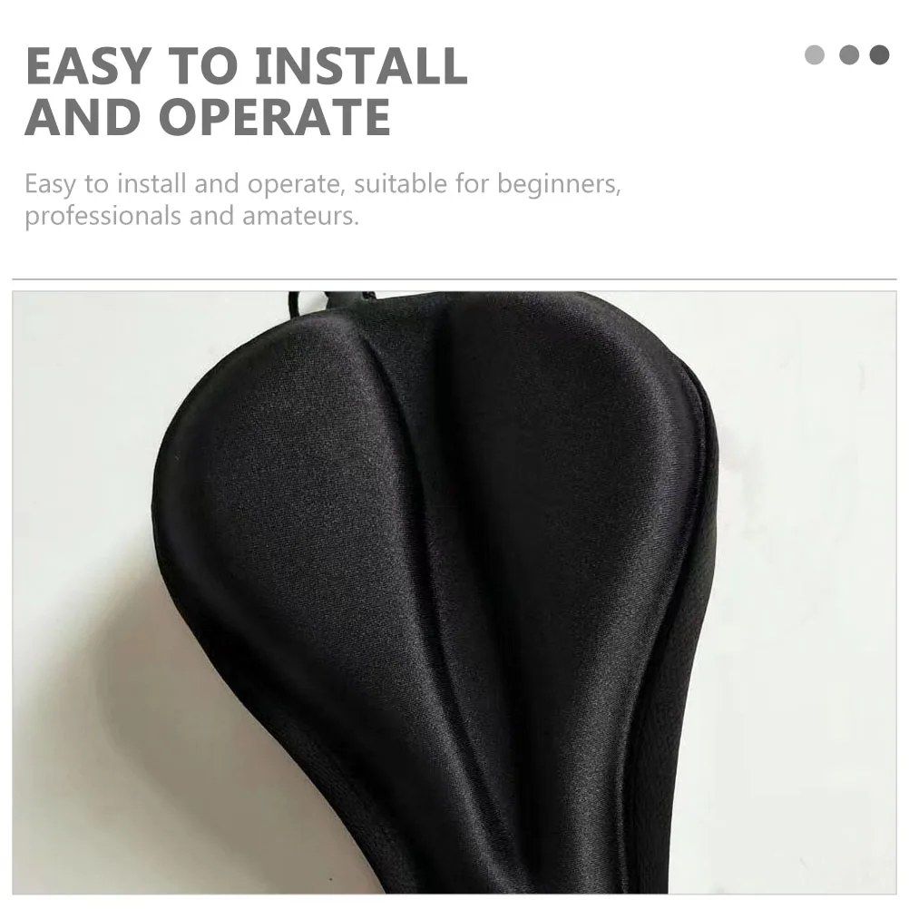Silicone Bike Saddle Seat Cushion Comfortable Breathable Cycling Accessories for Mountain Road Bikes Thickened Padding Polyester 
Silicone Bike Saddle Seat Cushion Comfortable Breathable Cycling Accessories for Mountain Road Bikes Thickened Padding Polyester